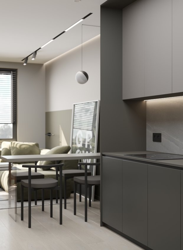 Фото из портфолио #designproject_AM – фотографии дизайна интерьеров на INMYROOM