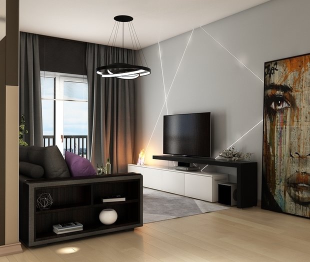 Фото из портфолио Квартира в Москве – фотографии дизайна интерьеров на INMYROOM