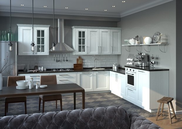 Фотография: Кухня и столовая в стиле Скандинавский, Гид, Mr. Doors – фото на INMYROOM Фотография: Кухня и столовая в стиле Скандинавский, Гид, Mr. Doors – фото на INMYROOM