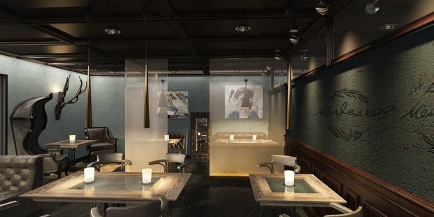 Фото из портфолио Бар и ресторан "Менделеев". Г. Волгоград. – фотографии дизайна интерьеров на INMYROOM