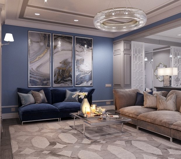 Фото из портфолио Американская классика в Сибири – фотографии дизайна интерьеров на INMYROOM