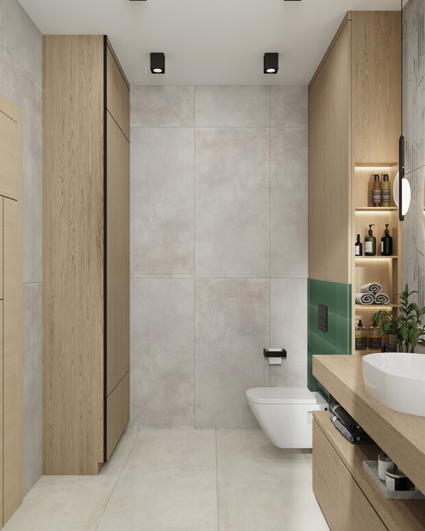 Фото из портфолио Проект квартиры для семьи с детьми – фотографии дизайна интерьеров на INMYROOM