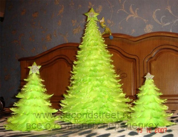 Фото из портфолио Новогодние идеи создания креативных ёлок для Нового года – фотографии дизайна интерьеров на InMyRoom.ru