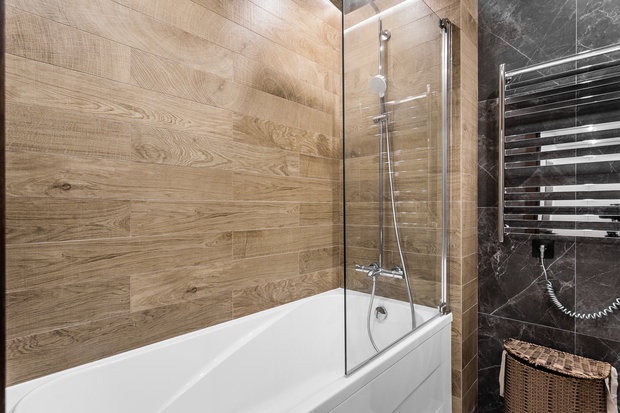 Фото из портфолио Ремонт квартиры в стиле лофт 80 кв. метров – фотографии дизайна интерьеров на INMYROOM