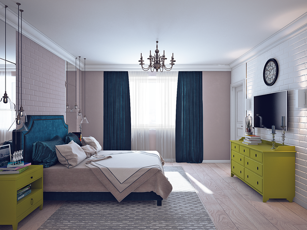 Фото из портфолио 97м2 SURF проект – фотографии дизайна интерьеров на INMYROOM