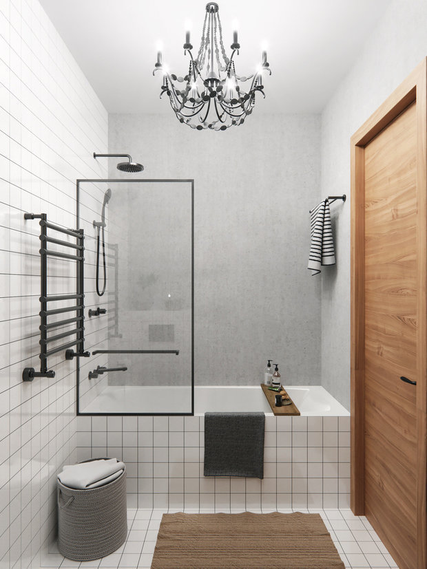 Фотография: Ванная в стиле Скандинавский, Декор интерьера, Советы – фото на INMYROOM