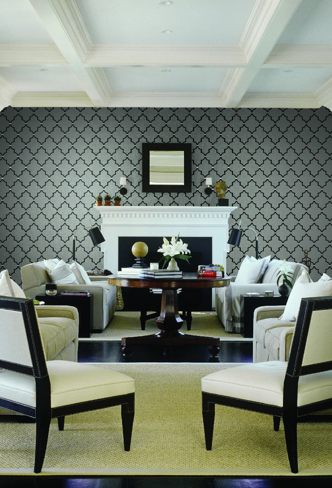 Фотография: Гостиная в стиле Прованс и Кантри, Интерьер комнат, Картины, Зеркало – фото на INMYROOM