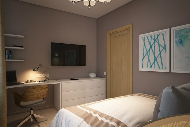 Фотография: Спальня в стиле Современный – фото на InMyRoom.ru