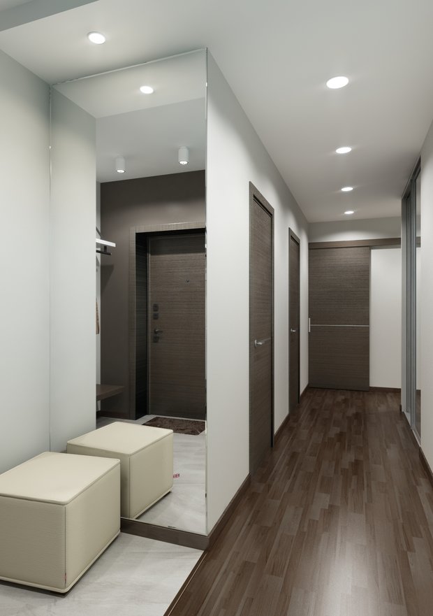 Фотография: Прихожая в стиле Современный, Хай-тек, Квартира, Дома и квартиры, Проект недели – фото на INMYROOM