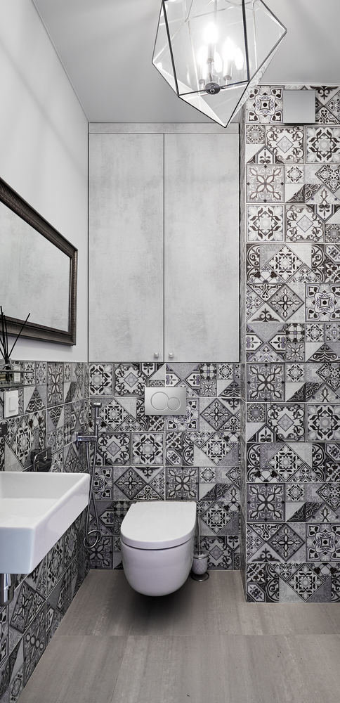 Фотография: Ванная в стиле Современный, Квартира, Проект недели, Долгопрудный, 4 и больше, Более 90 метров, Марина Каралкина – фото на INMYROOM