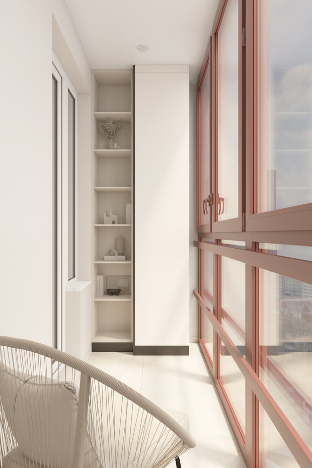 Фото из портфолио Дизайн проект 2-х комнатной квартиры "СОЛНЕЧНЫЙ ЗАКАТ" – фотографии дизайна интерьеров на INMYROOM