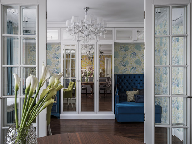 Фото из портфолио Яркий и жизнерадостный интерьер для молодой семьи в ЖК Парк Легенд – фотографии дизайна интерьеров на INMYROOM