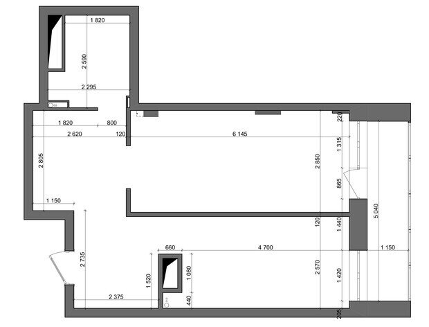 Фотография: Планировки в стиле , Современный, Квартира, Проект дня, Нижний Новгород, 1 комната, 40-60 метров, Любовь Мамошкина – фото на INMYROOM