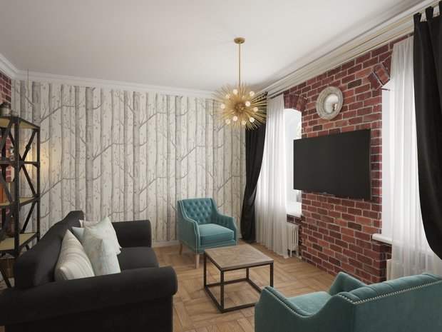 Фото из портфолио Старое по-новому – фотографии дизайна интерьеров на INMYROOM