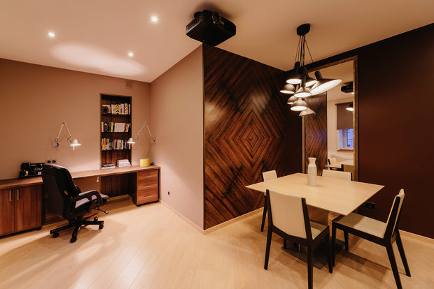 Фото из портфолио Квартира "Шоколад" – фотографии дизайна интерьеров на INMYROOM