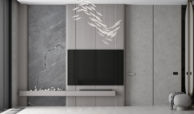 Фото из портфолио ЖК Capital Towers - Дизайн интерьера квартиры 100 м.кв. – фотографии дизайна интерьеров на INMYROOM