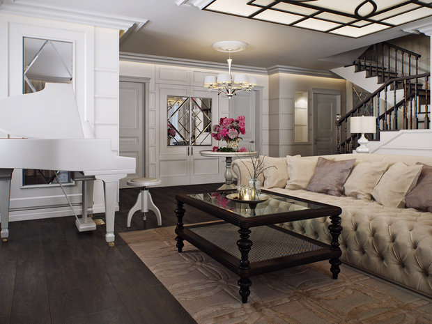 Фото из портфолио  NOBLE CLASSICS – фотографии дизайна интерьеров на INMYROOM