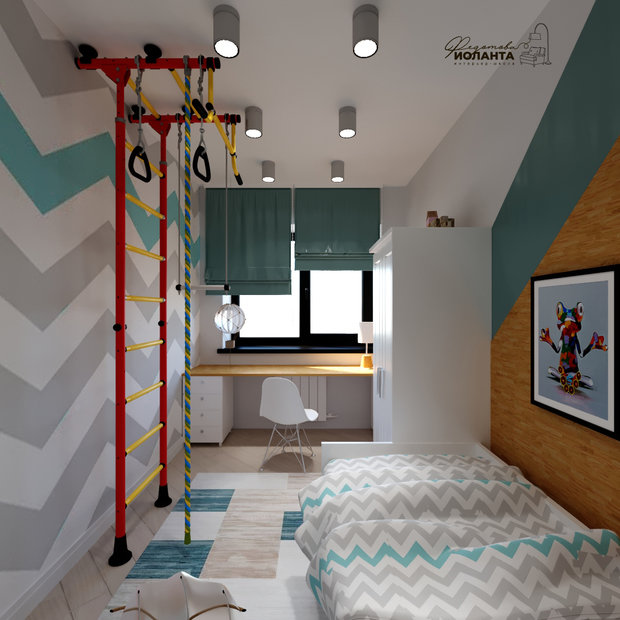 Фото из портфолио Детская комната 2 – фотографии дизайна интерьеров на INMYROOM