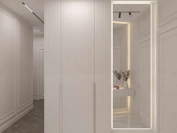 Фото из портфолио Дизайн квартиры в стиле неоклассика – фотографии дизайна интерьеров на INMYROOM