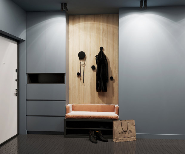 Фото из портфолио Трехкомнатная в ЖК Богемия – фотографии дизайна интерьеров на INMYROOM