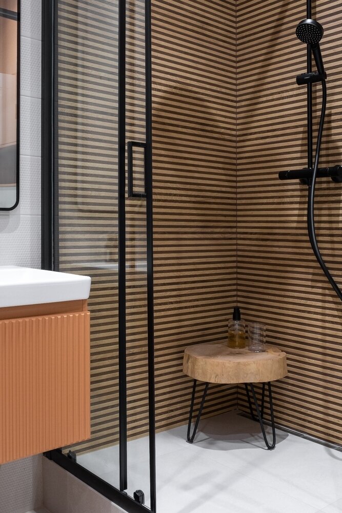 Фотография: Ванная в стиле Современный, Квартира, Проект недели, Ростов-на-Дону, 4 и больше, Более 90 метров, Монолитно-кирпичный, Koko design – фото на INMYROOM Фотография: Ванная в стиле Современный, Квартира, Проект недели, Ростов-на-Дону, 4 и больше, Более 90 метров, Монолитно-кирпичный, Koko design – фото на INMYROOM