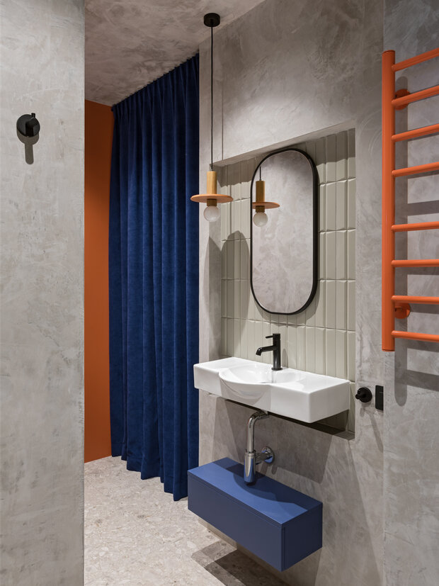 Фотография: Ванная в стиле Лофт, Современный, Эклектика, Квартира, Проект дня, Беларусь, Минск, 3 комнаты, 60-90 метров, Винтажный, Dizzo Design – фото на INMYROOM