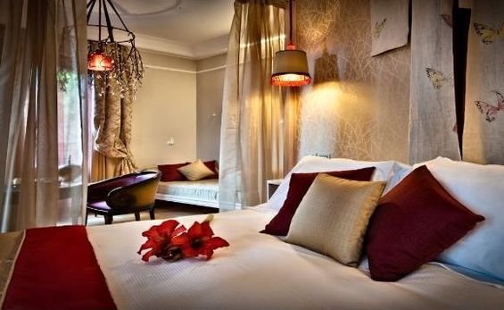 Фотография: Спальня в стиле Современный, Дома и квартиры, Городские места, Отель, Модерн, Милан, Замок – фото на INMYROOM