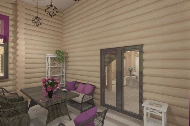 Фото из портфолио терасса в доме – фотографии дизайна интерьеров на INMYROOM