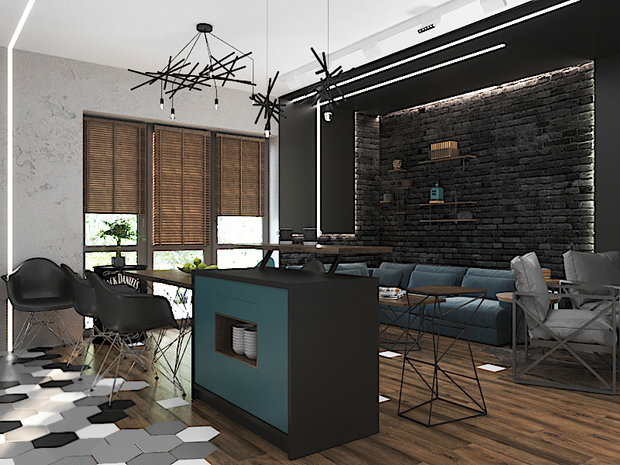 Фото из портфолио Дом стиле LOFT – фотографии дизайна интерьеров на INMYROOM