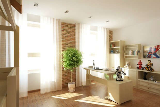 Фото из портфолио Детская комната. Таунхаус Подмосковье. – фотографии дизайна интерьеров на INMYROOM