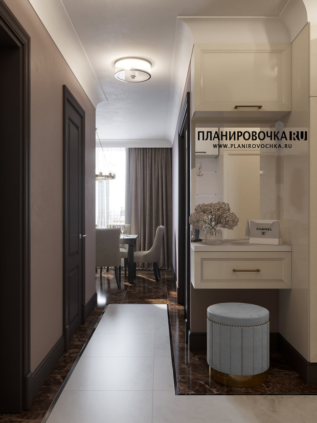 Фото из портфолио ЖК "Ясный", Холл 15,9 м2 – фотографии дизайна интерьеров на INMYROOM