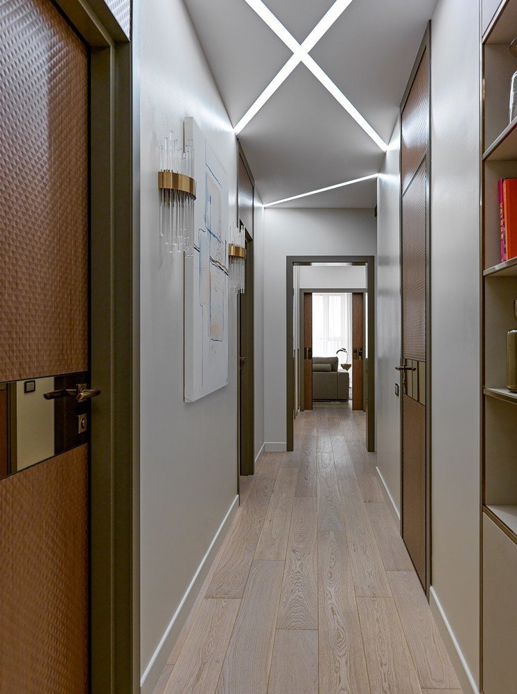 Фотография: Прихожая в стиле Современный, Квартира, Проект недели, Москва, Мария Рублева, 4 и больше, Более 90 метров, #эксклюзивныепроекты – фото на INMYROOM