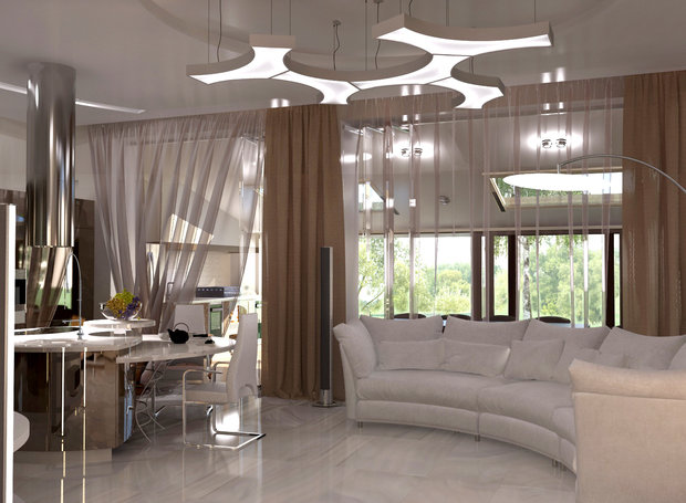 Фото из портфолио Современный стиль в интерьере – фотографии дизайна интерьеров на INMYROOM