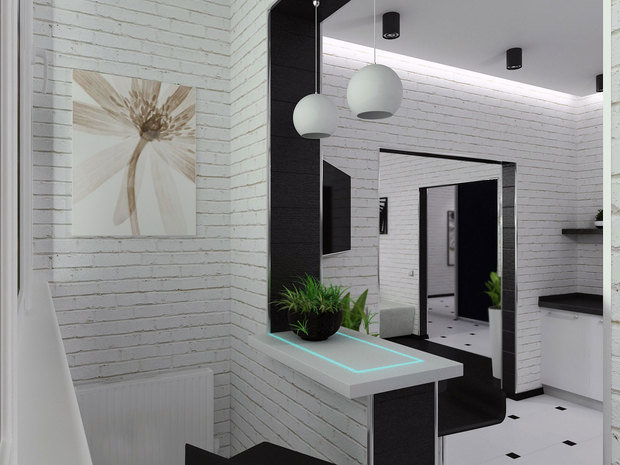 Фото из портфолио Квартира в стиле модерн – фотографии дизайна интерьеров на INMYROOM
