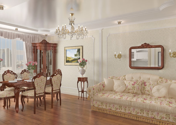 Фото из портфолио Проект Химки – фотографии дизайна интерьеров на INMYROOM