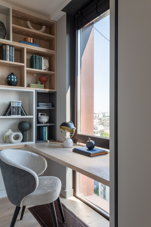 Фото из портфолио Просторная квартира 120м.кв для современной молодрй семьи – фотографии дизайна интерьеров на INMYROOM