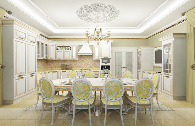 Фото из портфолио Дизайн дома (Лосиный остров) – фотографии дизайна интерьеров на INMYROOM