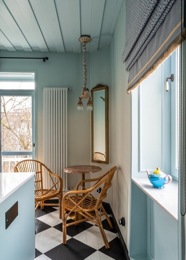 Фотография: Кухня и столовая в стиле Современный, Восточный, Эклектика, Винтажный, Квартира, Проект дня, Ростов-на-Дону, Кирпичный дом, 3 комнаты, 60-90 метров, Светлана Андреева-Щепетева – фото на INMYROOM