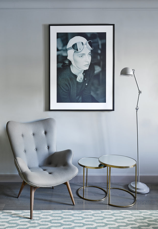 Фотография: Мебель и свет в стиле Скандинавский, Квартира, Проект недели, 2 комнаты, до 40 метров – фото на INMYROOM