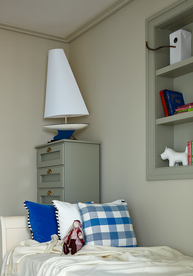 Фото из портфолио Квартира в Москве, "Времена года", 2015г – фотографии дизайна интерьеров на INMYROOM