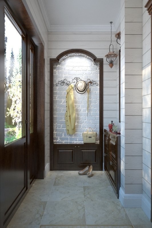 Фотография: Прихожая в стиле Прованс и Кантри, Гостиная, Гардеробная, Советы – фото на INMYROOM