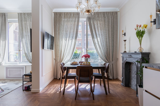 Фото из портфолио Интерьер 1-комн квартиры в ЖК Ботаника – фотографии дизайна интерьеров на INMYROOM