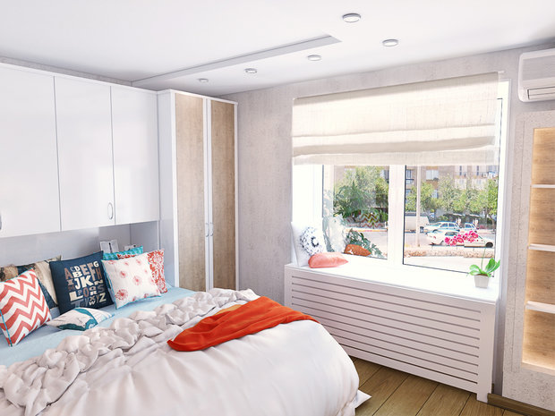 Фото из портфолио Трехкомнатная квартира в Люберцах – фотографии дизайна интерьеров на INMYROOM