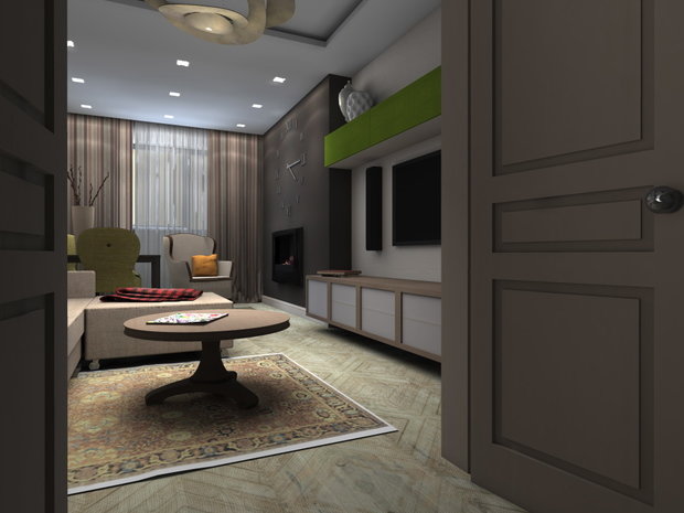Фото из портфолио Портфолио – фотографии дизайна интерьеров на INMYROOM
