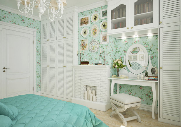 Фотография: Спальня в стиле Прованс и Кантри – фото на INMYROOM