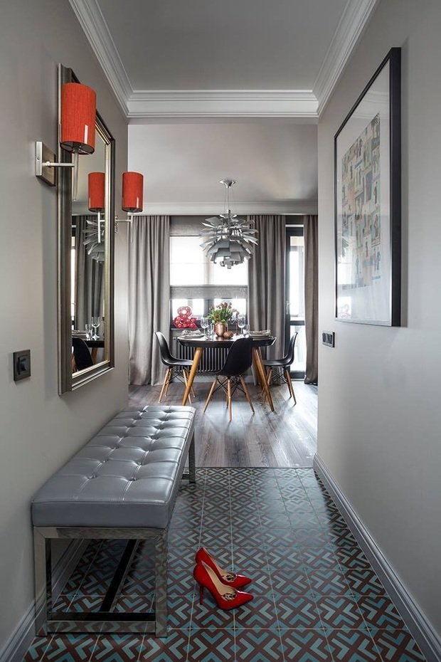 Фото из портфолио Модные апартаменты в Москве – фотографии дизайна интерьеров на INMYROOM