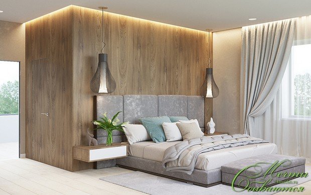 Фото из портфолио Спальня и гостевая в современном стиле – фотографии дизайна интерьеров на INMYROOM