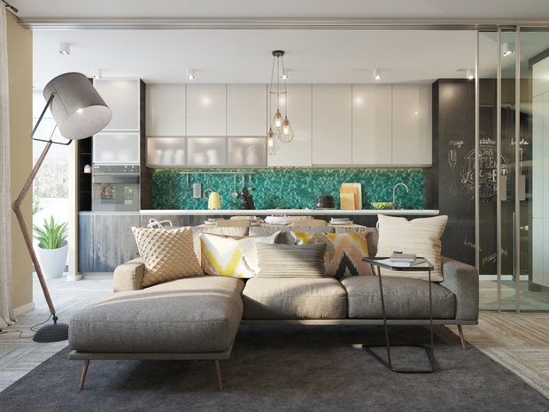 Фото из портфолио квартира 93 м2в Москве, р-н Одинцово – фотографии дизайна интерьеров на INMYROOM