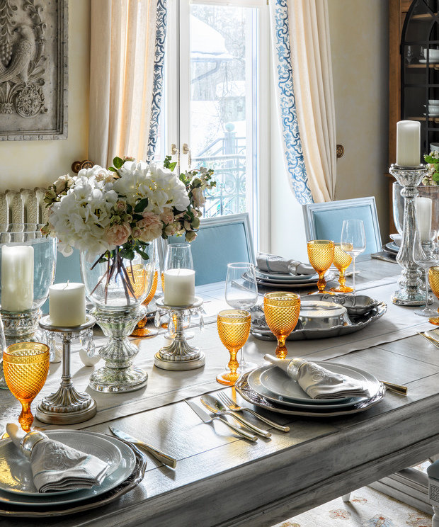 Фотография: Кухня и столовая в стиле Прованс и Кантри, Лофт, Эклектика, Дом, Особняк, Московская область, 4 и больше, Более 90 метров, Дарья Мисюра, Эксклюзивные проекты – фото на INMYROOM