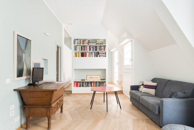 Фотография: Кабинет в стиле Скандинавский, Современный, Декор интерьера, Малогабаритная квартира, Квартира, Студия, 1 комната, до 40 метров, 40-60 метров – фото на INMYROOM